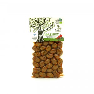  Green olives with oregano and paprika vacuum (200g)