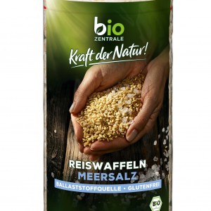 BIO Rice wafer with salt 100g