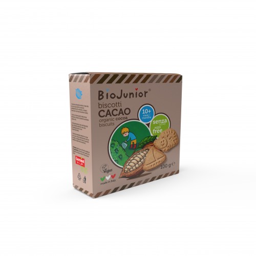 Μπισκότα με κακάο 10+ μηνών (100g)